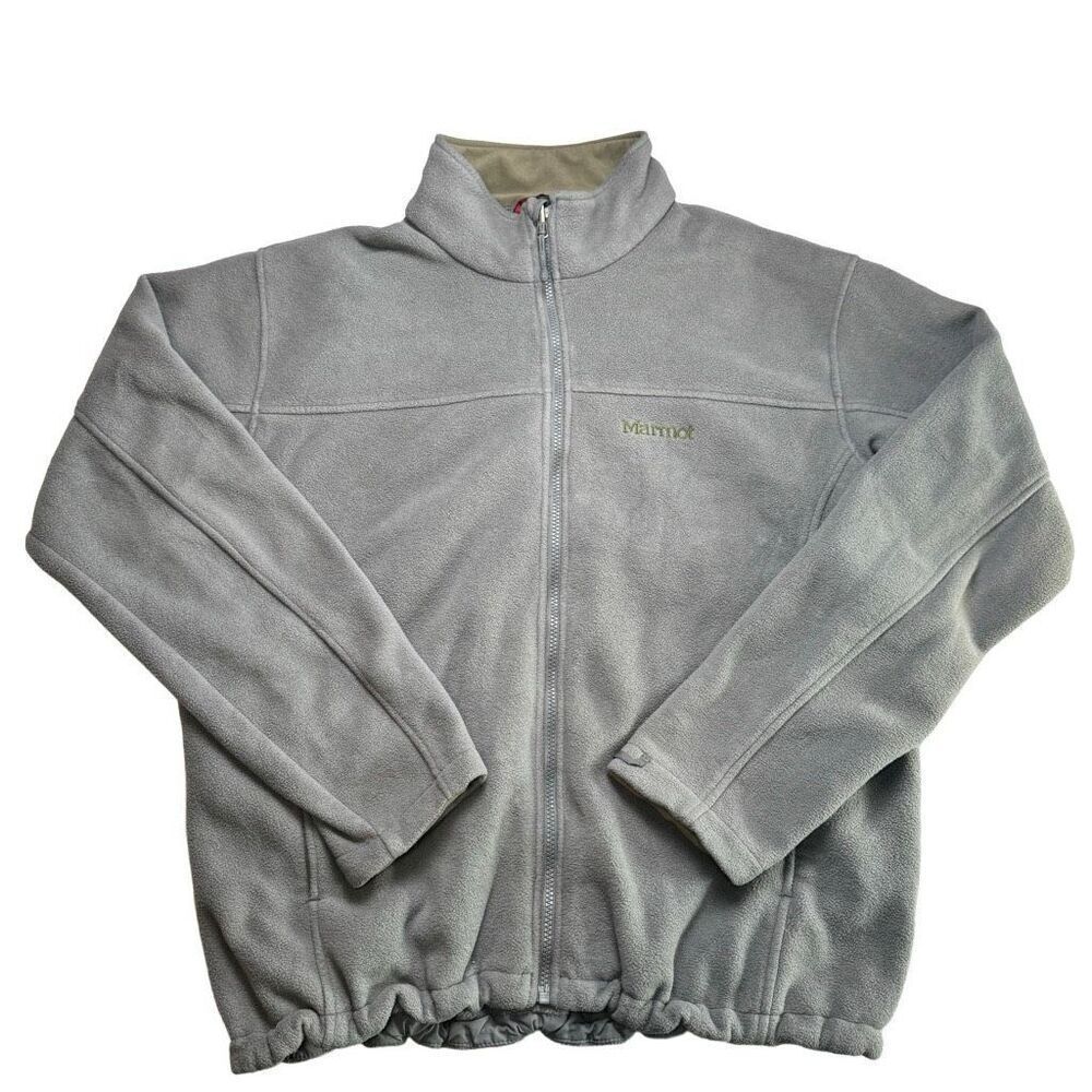 Marmot Men’s Fleece Full Zip Jacket‎ Grey Size XL